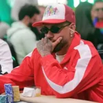 Neymar jogando pôquer em torneio
