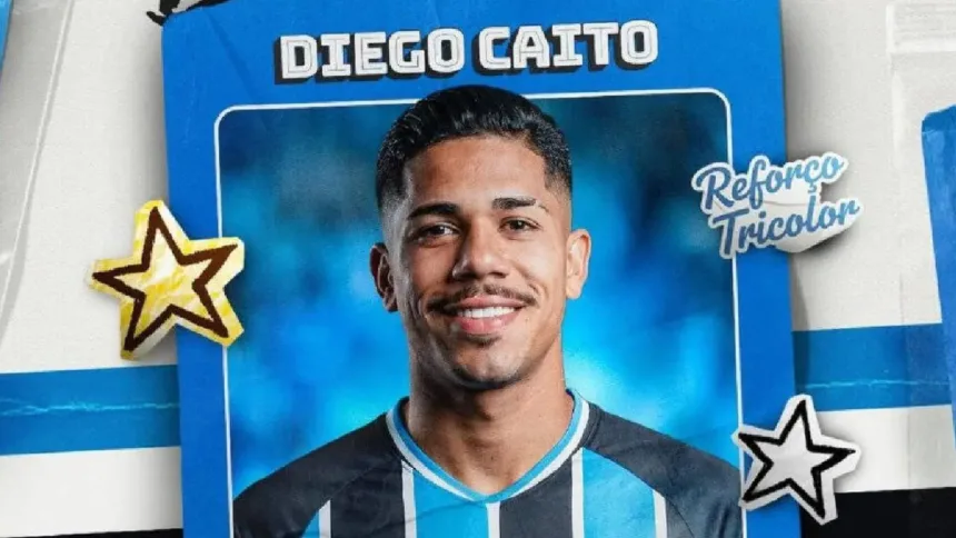 Grêmio anuncia Diego Caito em negociação com o Goiás