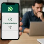 WhatsApp instabilidade mensagens e contas em análise