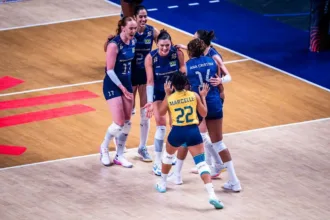 Brasil na final da VNL após vitória sobre a Itália