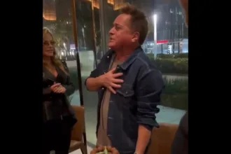 Leonardo celebra aniversário de 63 anos com família