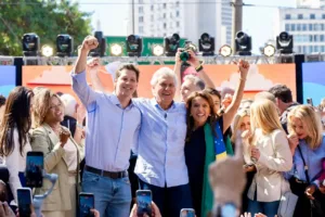 Daniel Vilela no lançamento da candidatura de Ronaldo Caiado à presidência
