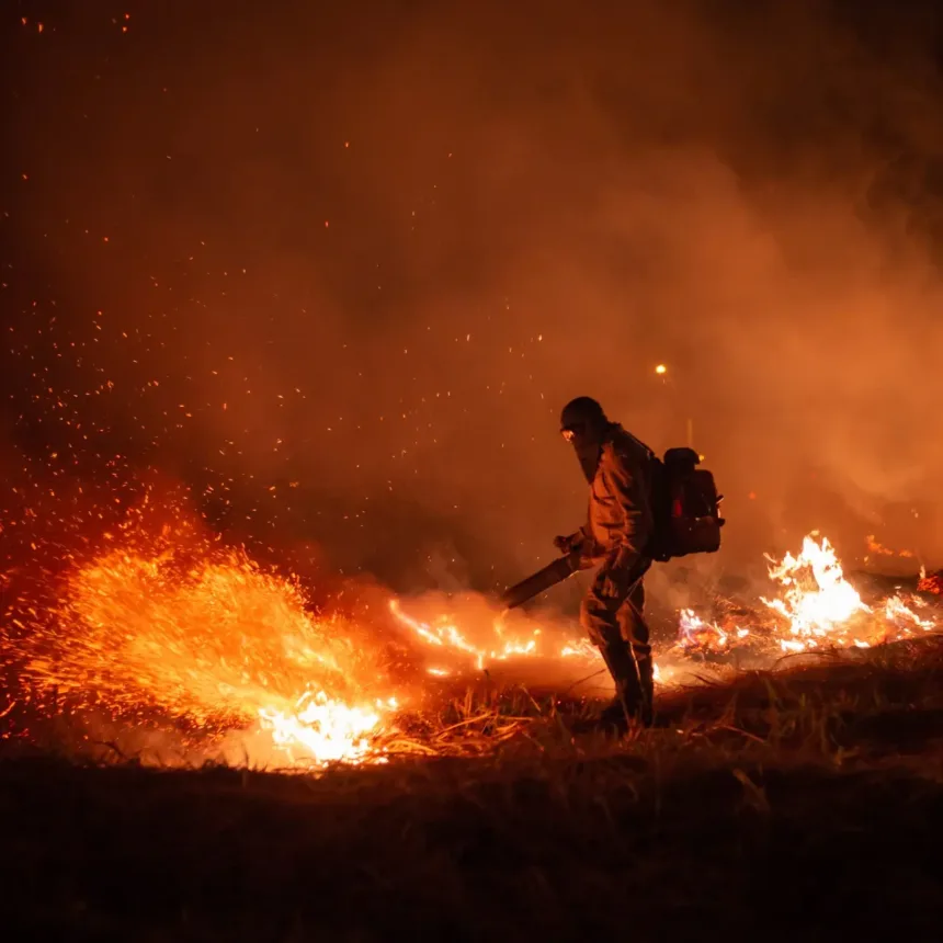 Emergência ambiental em Goiás devido a incêndios florestais