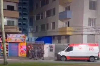 Investigação de queda de prédio em Praia Grande