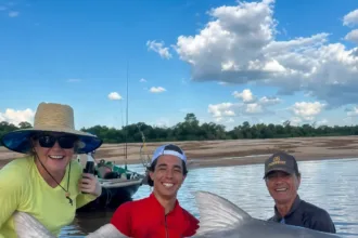 Piraíba no Araguaia, um dos maiores peixes de água doce