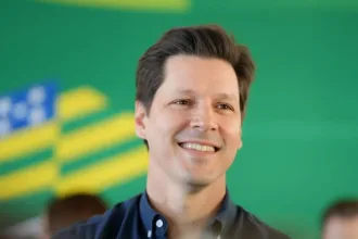 Daniel Vilela no Palácio das Esmeraldas como governador de Goiás