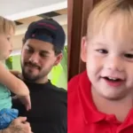 Zé Felipe em polêmica por vídeo do filho