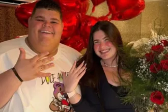 Noiva de Gordão da XJ emagrecimento de casal famoso
