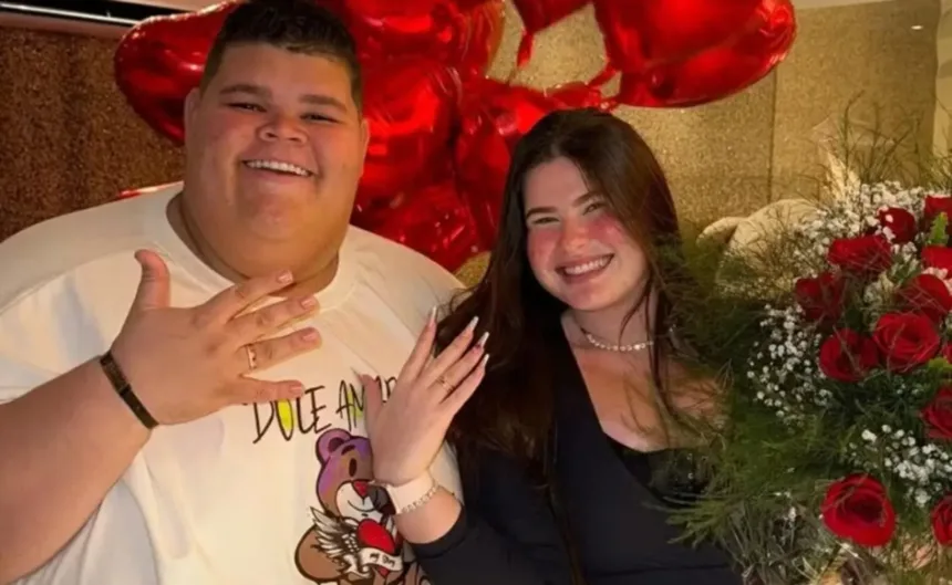 Noiva de Gordão da XJ emagrecimento de casal famoso