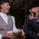 Neymar com look inadequado no casamento de Gabriel Medina