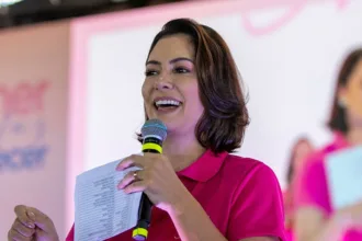 Michelle Bolsonaro na presidência do PL Mulher