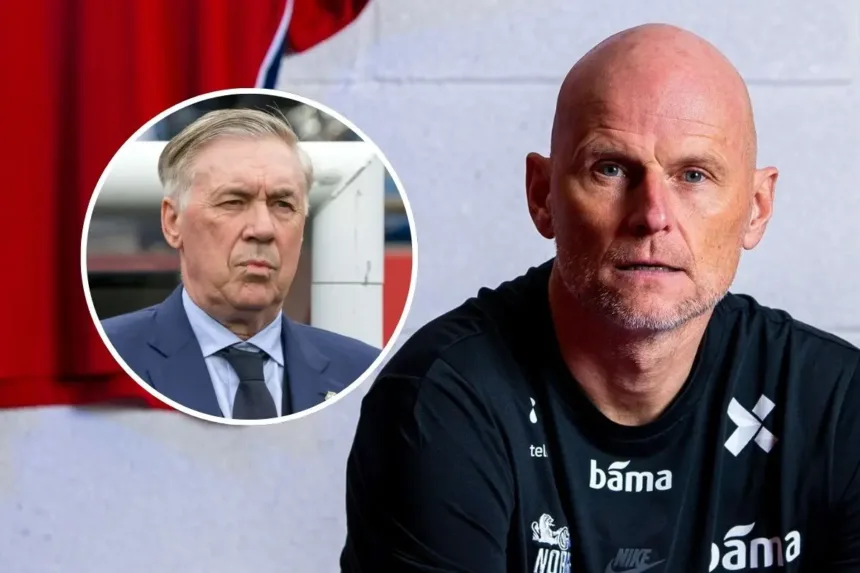 Treinador da Noruega provoca Ancelotti após vitória