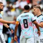 Discussão entre jogadores da Bélgica na Copa do Mundo