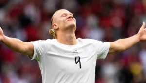 Haaland analisa chances da Noruega contra Brasil na Copa do Mundo