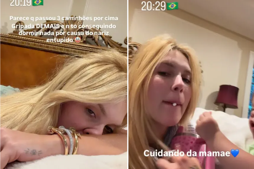 Virginia Fonseca gripada preocupa fãs sobre Vini Jr.