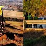 Ciclista atropelado na GO-070 em Inhumas