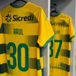 Vestiário do Cuiabá antes do jogo contra o América-MG