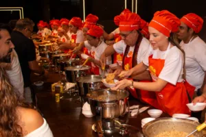 Risoto Solidário em Goiânia com renda para Hospital Araújo Jorge