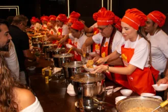 Risoto Solidário em Goiânia com renda para Hospital Araújo Jorge