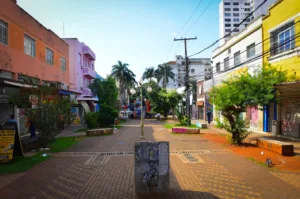 Reforço na segurança na Rua do Lazer em Goiânia