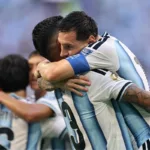Argentina vs Cabo Verde com Messi em destaque
