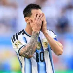 Argentina em prorrogação contra Cabo Verde mostrando desgaste
