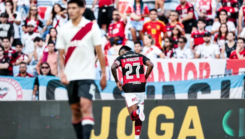 Amistoso Flamengo River Plate termina empatado