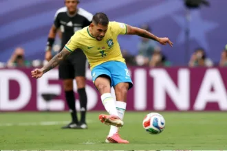 Brasil x Noruega: primeiro tempo com gol anulado e pênalti perdido