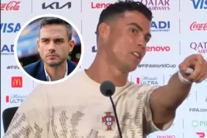 Cristiano Ronaldo constrange repórter brasileiro durante coletiva