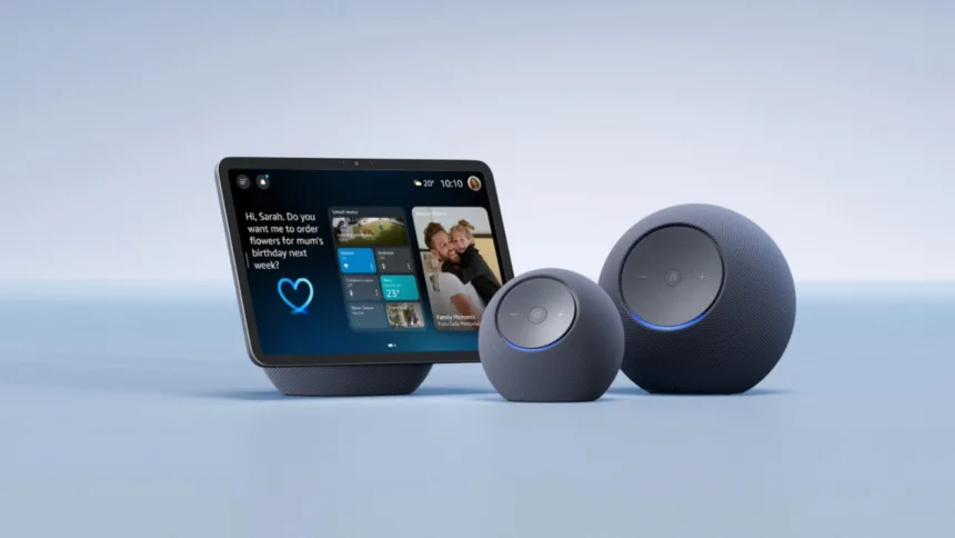 Alexa+ assistente virtual em dispositivos Amazon