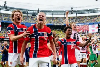Noruega invicta contra o Brasil em partidas de futebol