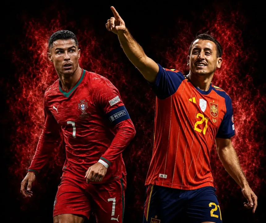 Escalações de Portugal x Espanha na Copa do Mundo