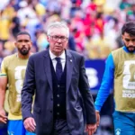 Post de Ancelotti pós-Copa com reações de torcedores