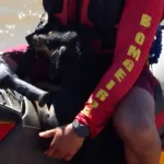 Resgate de cachorro no Rio Araguaia pelos bombeiros