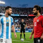 Escalações de Argentina x Egito na Copa do Mundo 2026
