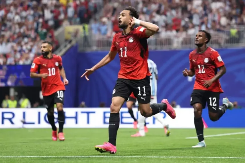 Egito vence Argentina com gol de Mostafa Zico
