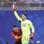 Goleiro do Egito em destaque contra Argentina
