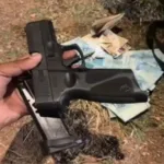 Menina encontrada com arma e dinheiro em Luziânia