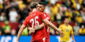Suíça nas quartas da Copa do Mundo após 72 anos