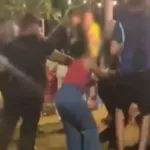 Pai e filhos presos após jogo do Brasil