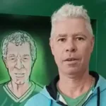 Jornalista esportivo Edson Júnior após acidente