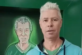 Jornalista esportivo Edson Júnior após acidente