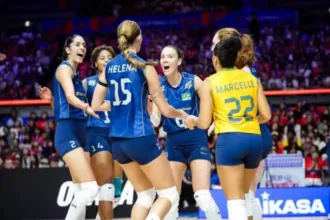 Brasil vence Japão na VNL por 3 a 1