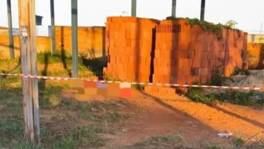 Pai de ex-presidente da Câmara de Aragoiânia é morto a tiros em Aparecida 1 Cena do crime da morte de empresário em Aparecida