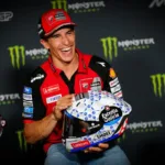 Marc Márquez MotoGP em ação, disputa pelo título