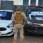 Grávida presa com maconha em carro clonado em Goiás