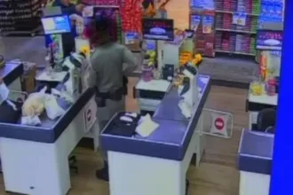 Homem baleado em supermercado de Luziânia