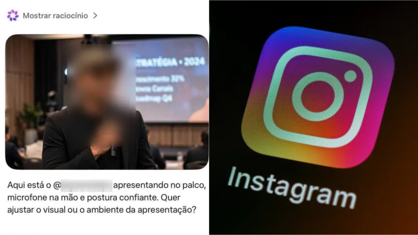 Deepfakes no Instagram com fotos pessoais
