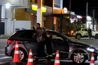 Simulação da PM em Bela Vista de Goiás com tiros e explosões