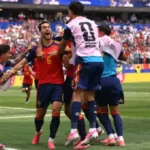 Falha de Courtois leva Espanha a vencer a Bélgica por 2 a 1